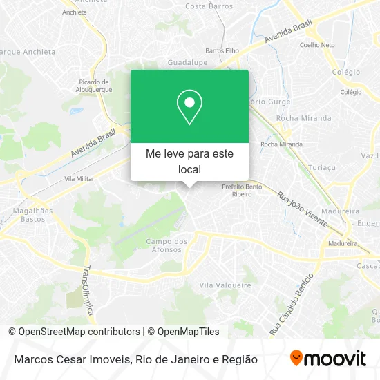 Marcos Cesar Imoveis mapa