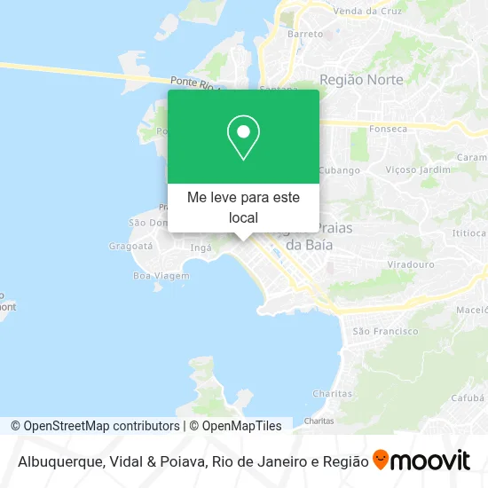 Albuquerque, Vidal & Poiava mapa
