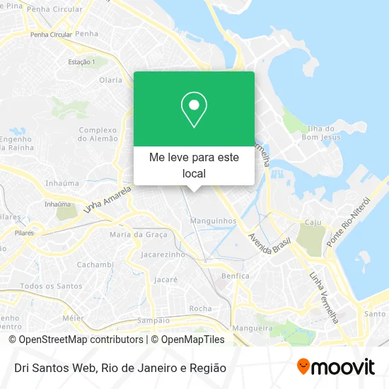 Dri Santos Web mapa
