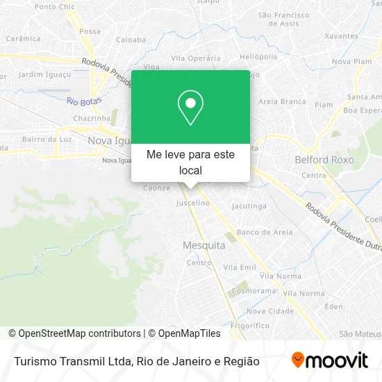Turismo Transmil Ltda mapa