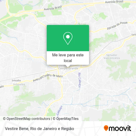 Vestire Bene mapa