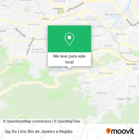 Qg Do Lins mapa