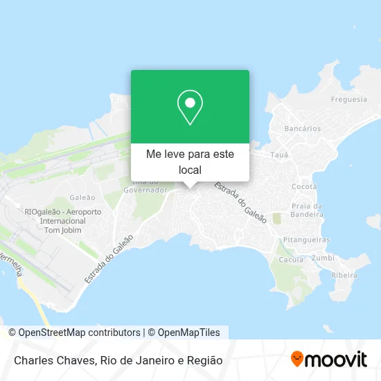 Charles Chaves mapa