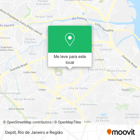 Depill mapa