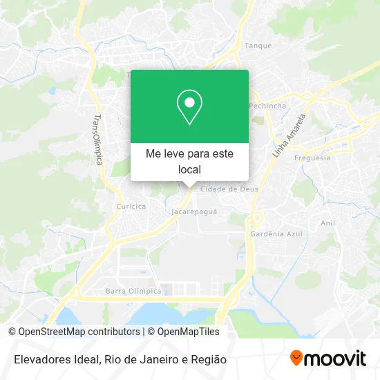 Elevadores Ideal mapa