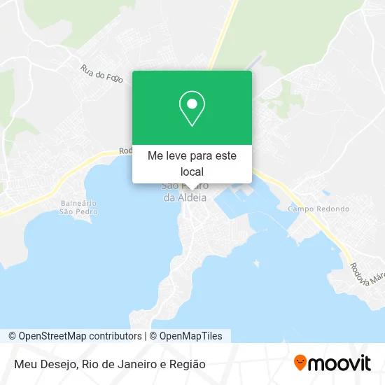 Meu Desejo mapa