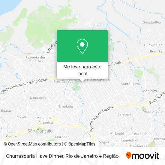 Churrascaria Have Dinner mapa