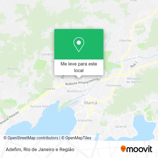 Adefim mapa