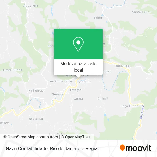 Gazú Contabilidade mapa