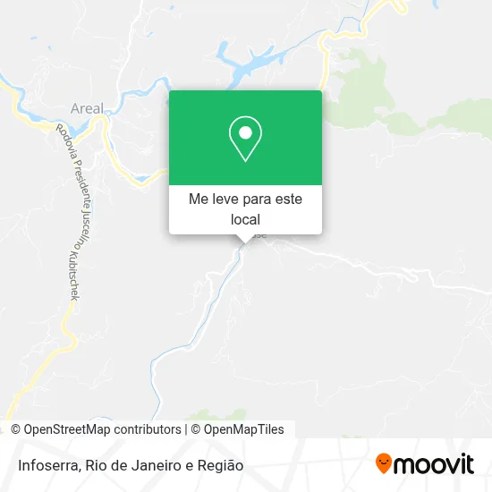 Infoserra mapa
