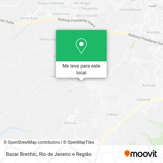 Bazar Brechic mapa
