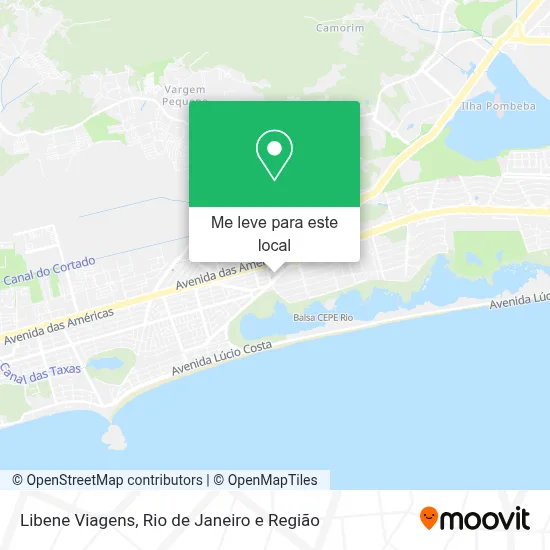Libene Viagens mapa
