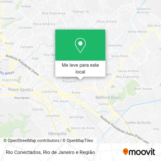 Rio Conectados mapa