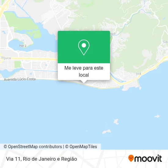Via 11 mapa