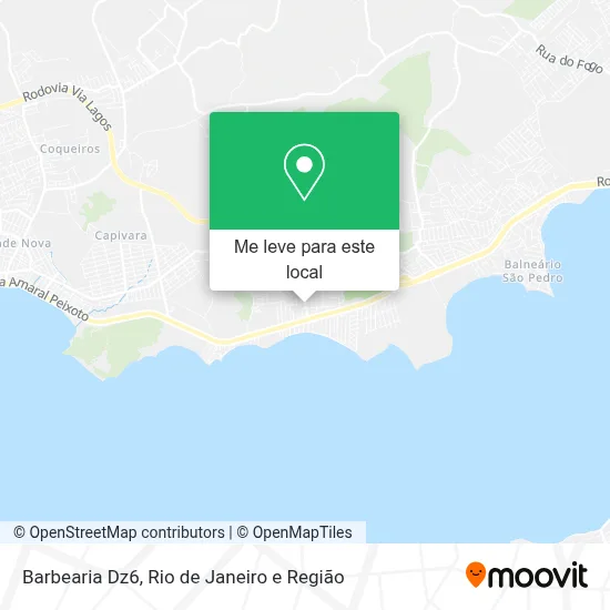 Barbearia Dz6 mapa