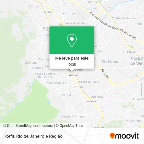 Refit mapa