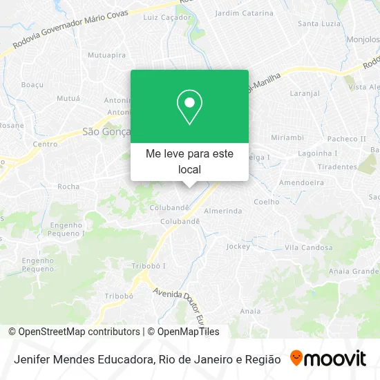 Jenifer Mendes Educadora mapa