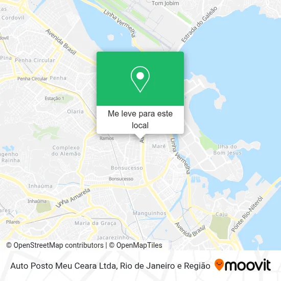 Auto Posto Meu Ceara Ltda mapa