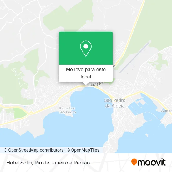 Hotel Solar mapa