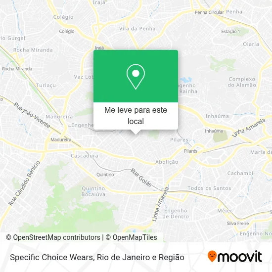 Specific Choice Wears mapa