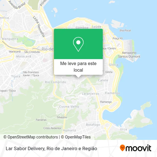 Lar Sabor Delivery mapa