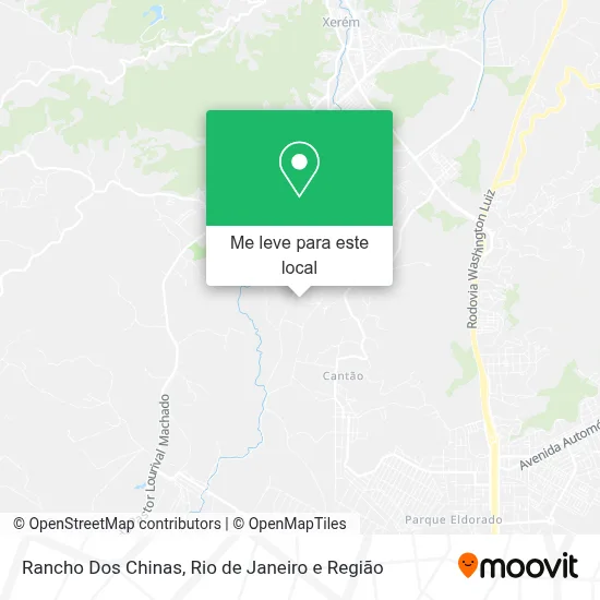 Rancho Dos Chinas mapa