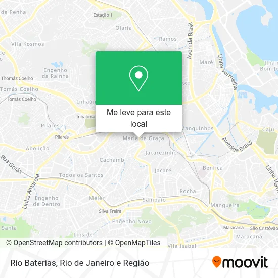 Rio Baterias mapa