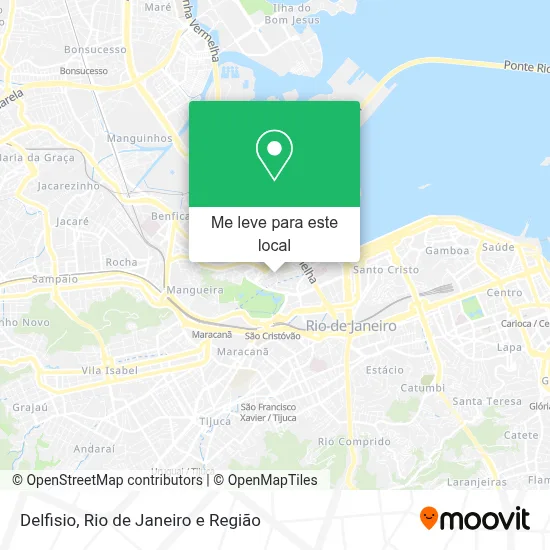 Delfisio mapa