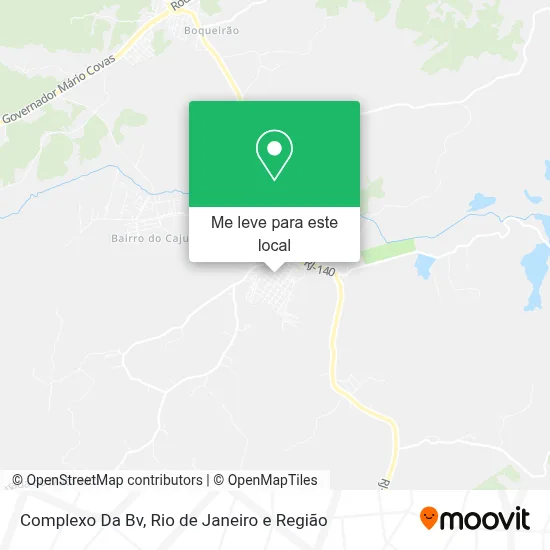 Complexo Da Bv mapa