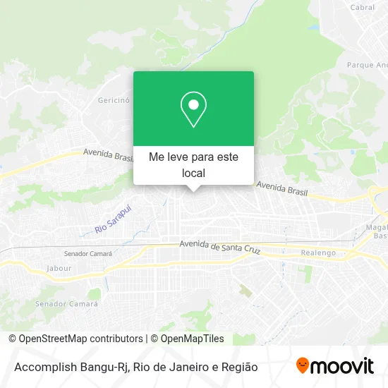 Accomplish  Bangu-Rj mapa