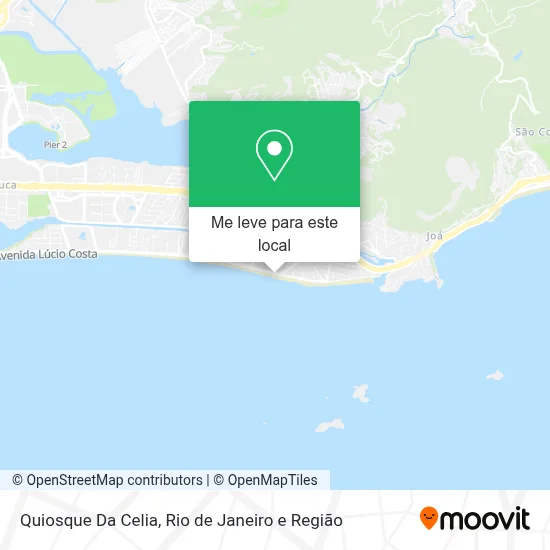 Quiosque Da Celia mapa