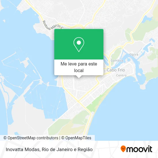 Inovatta Modas mapa