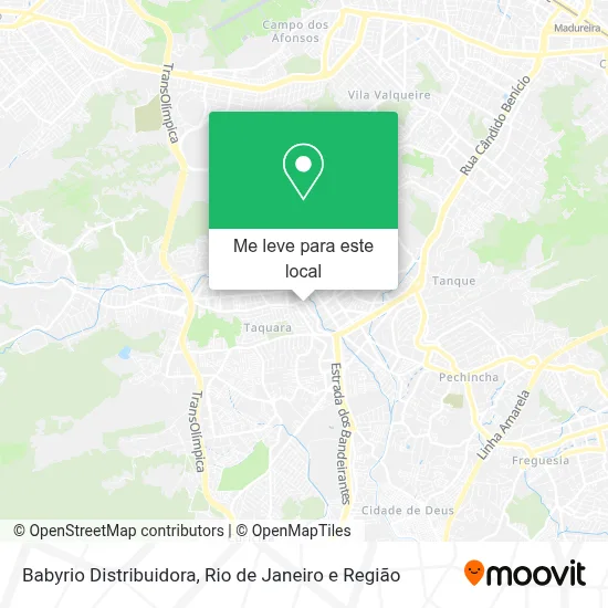Babyrio Distribuidora mapa