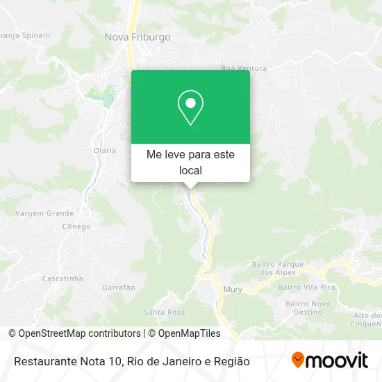 Restaurante Nota 10 mapa