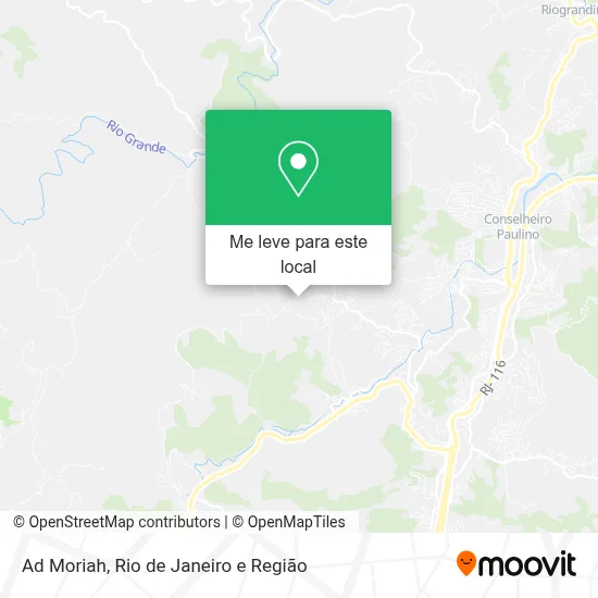 Ad Moriah mapa