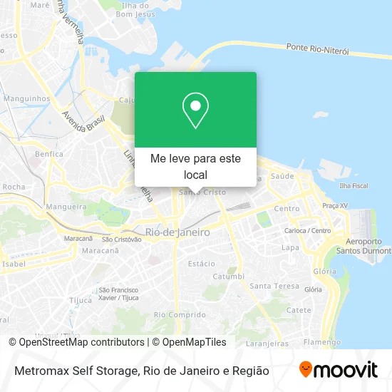 Metromax Self Storage mapa