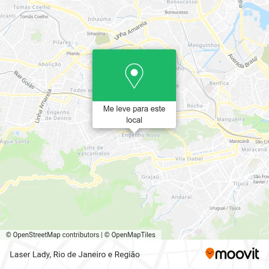 Laser Lady mapa