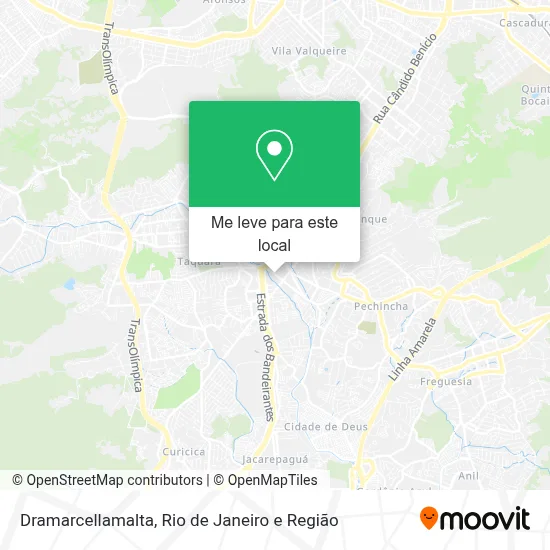 Dramarcellamalta mapa