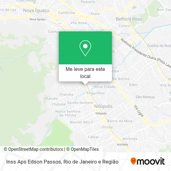 Inss Aps Edson Passos mapa