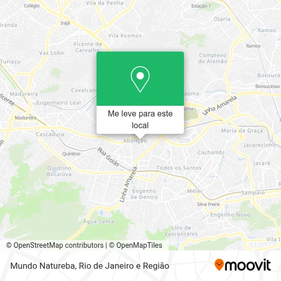 Mundo Natureba mapa