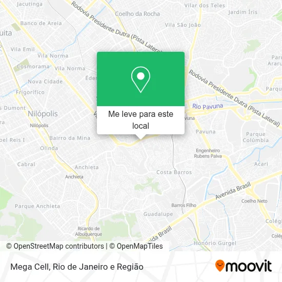 Mega Cell mapa