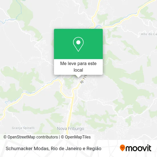Schumacker Modas mapa