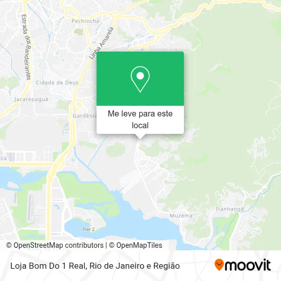 Loja Bom Do 1 Real mapa