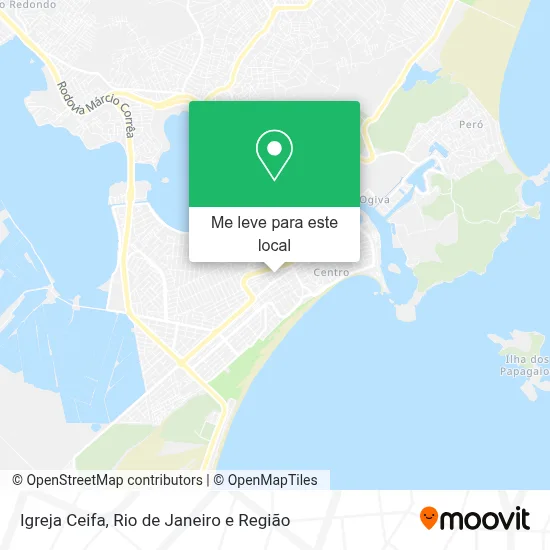Igreja Ceifa mapa