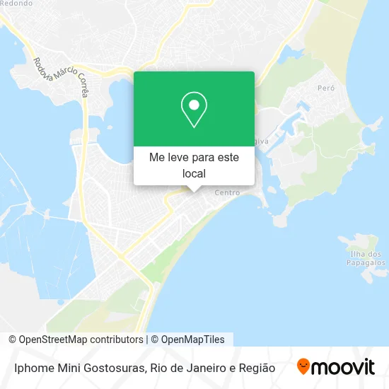 Iphome Mini Gostosuras mapa