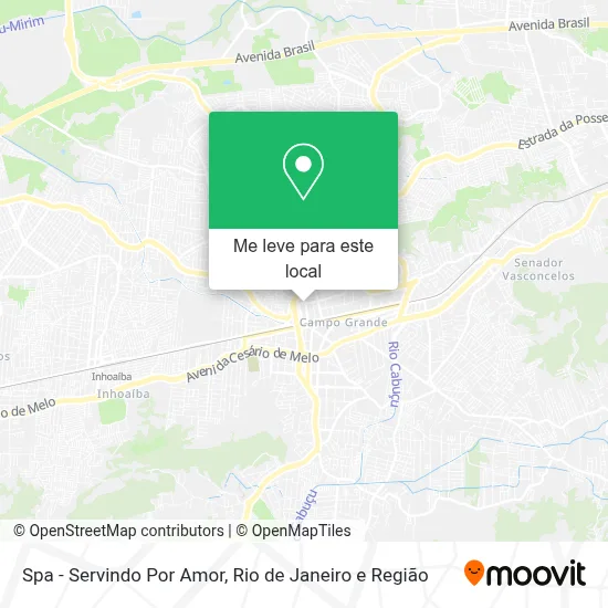 Spa - Servindo Por Amor mapa