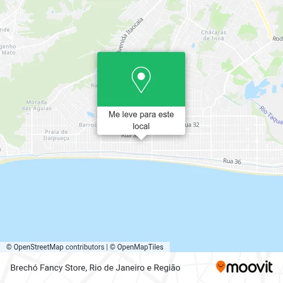 Brechó Fancy Store mapa