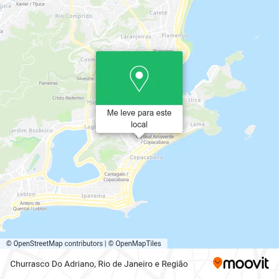 Churrasco Do Adriano mapa