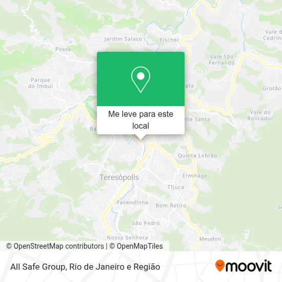 All Safe Group mapa
