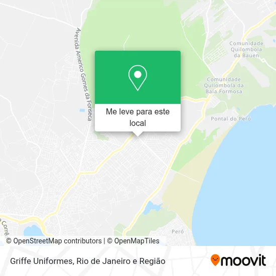 Griffe Uniformes mapa